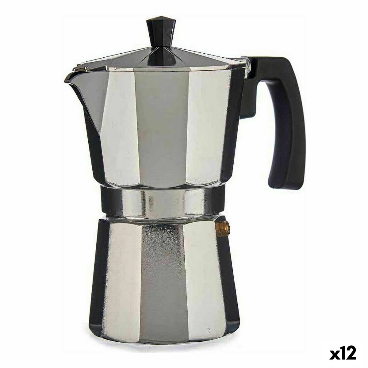 Cafetera italiana Moka Espresso de aluminio, cafetera con filtro, 300/600ml