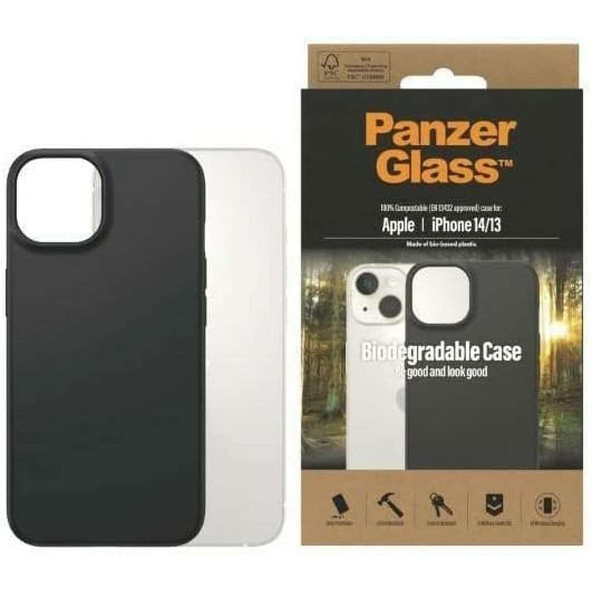 Panzer glass Protector Cámara iPhone 14/Plus Transparente
