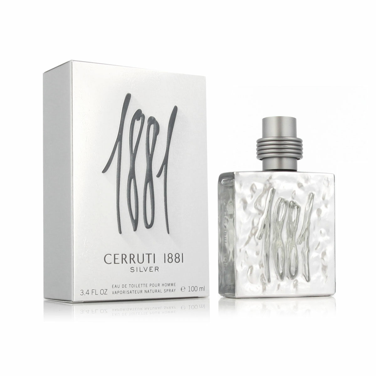 Perfume Hombre Cerruti EDT 1881 Silver 100 ml Bixoto