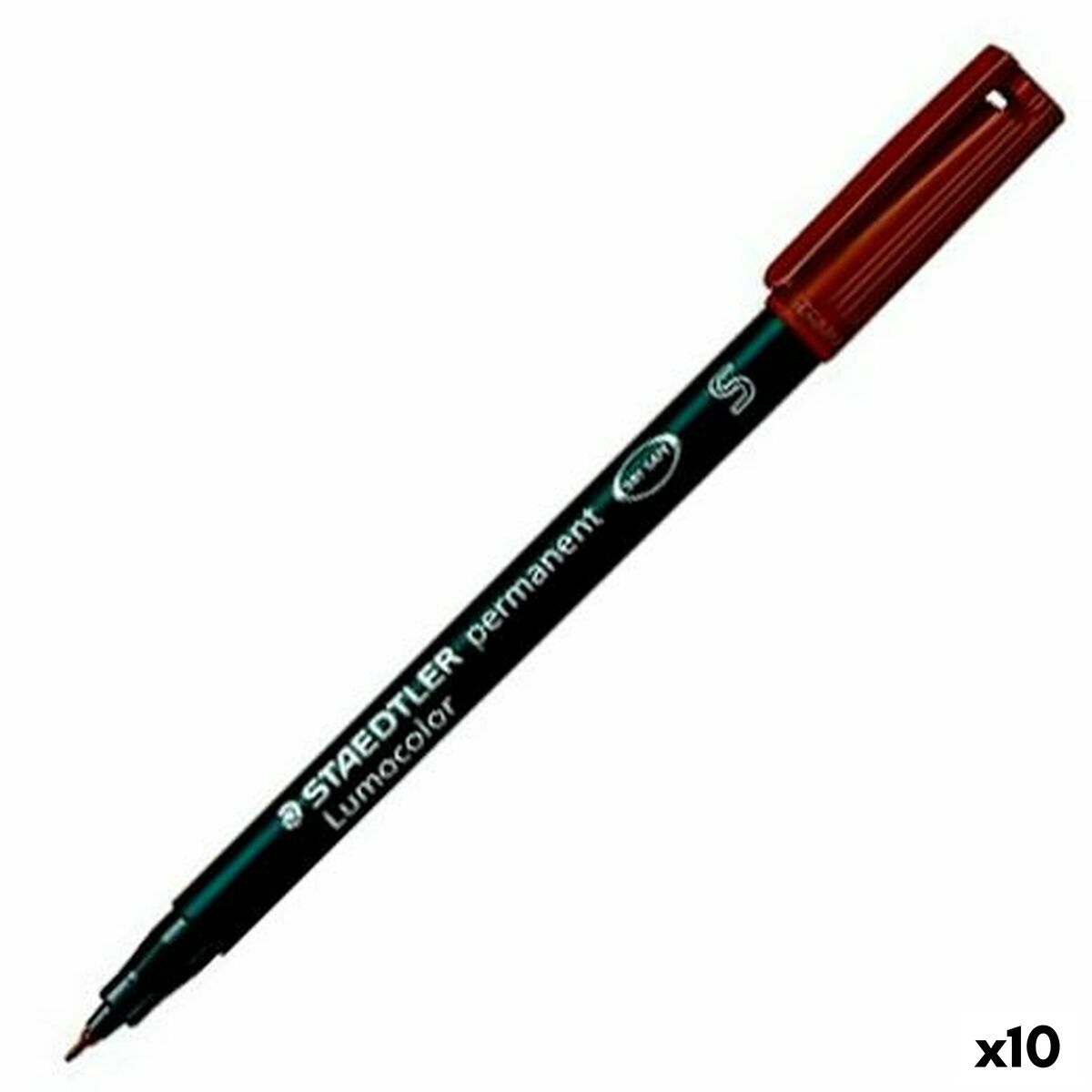 Staedtler 313-9 Rotulador Permanente Lumocolor S Negro