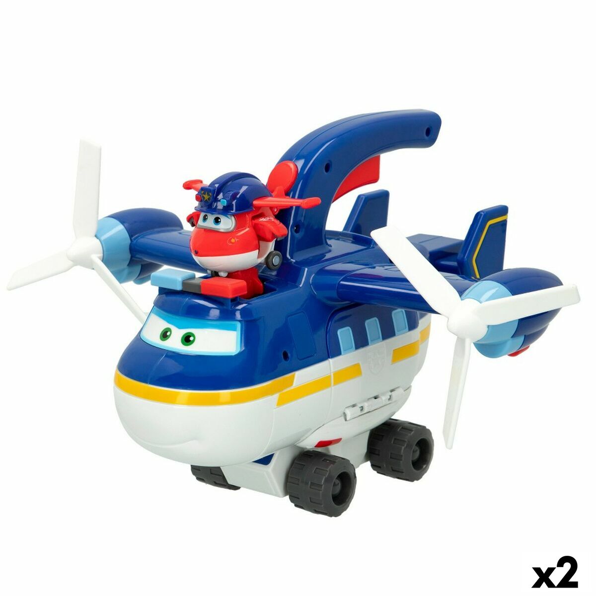 Dizzy Transformable Con Luz Y Sonidos Super Wings Super Charge con