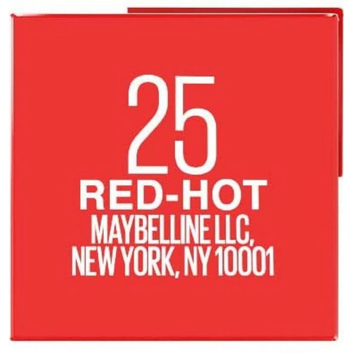 Labial con Brillo Maybelline Superstay Vinyl Link 25-red-hot 1
