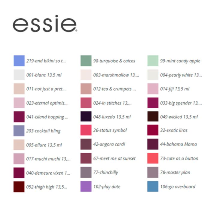 Pintaúñas Essie Essie 13,5 ml 2