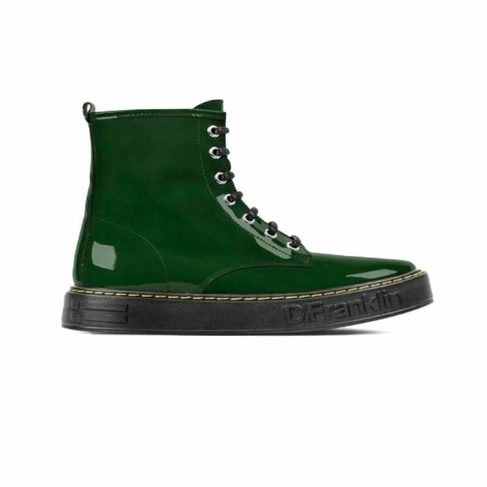 Botas de Mujer D.Franklin Berlian Patent Verde (37)