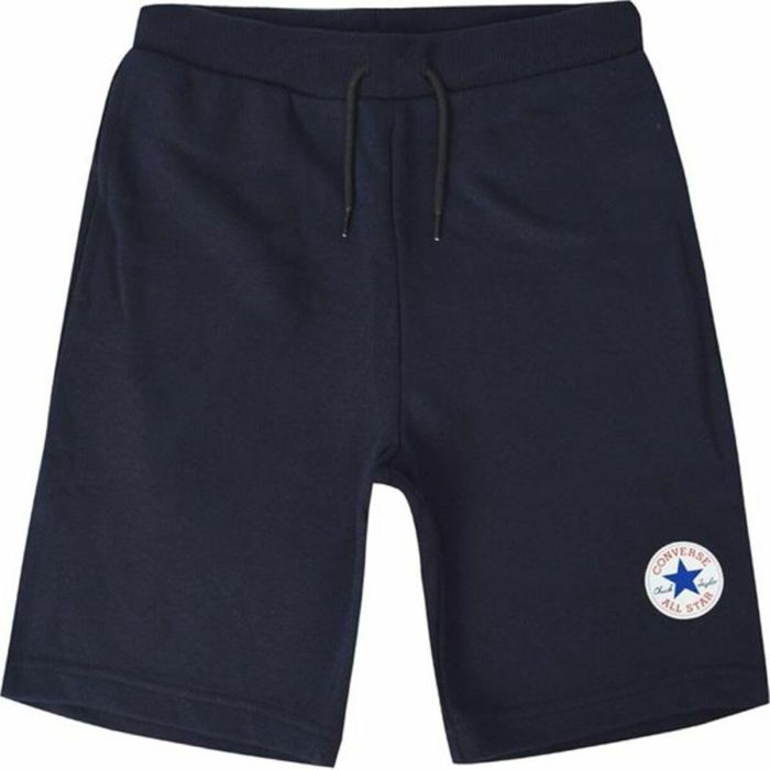 Pantalones Cortos Deportivos para Niños Converse Printed Chuck Patch Azul oscuro