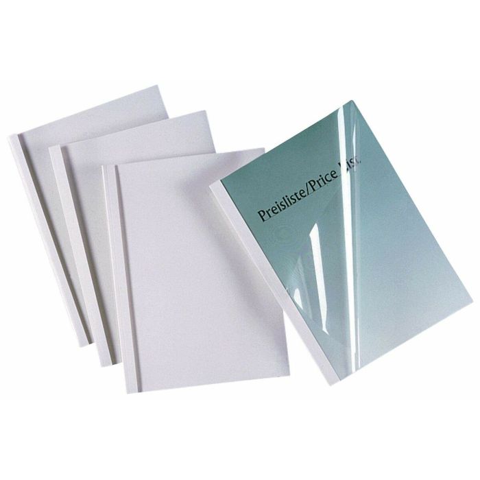 Carpeta GBC 100 Unidades Térmica Blanco Transparente A4