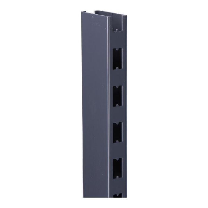 Prolongador poste gris 600x80x30mm basics 1