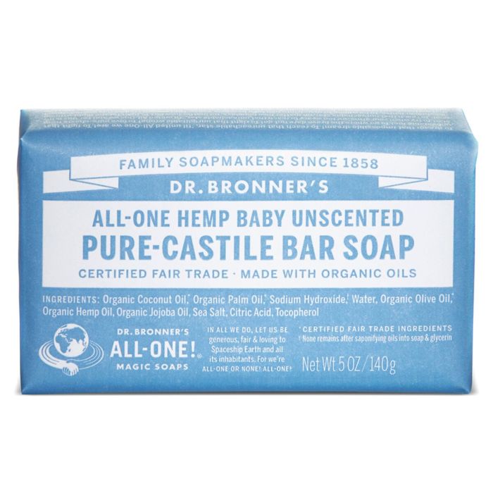 Pastilla de Jabón Dr Bronner's Baby 140 g