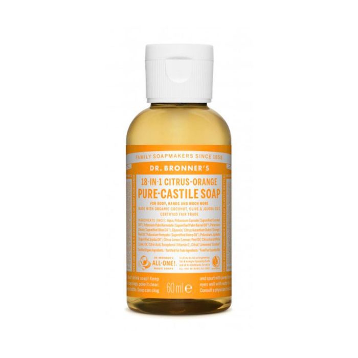 Dr Bronner'S Jábon Líquido Cítricos 60 mL Dr Bronner'S Jábon Líquido Cítricos 60 mL