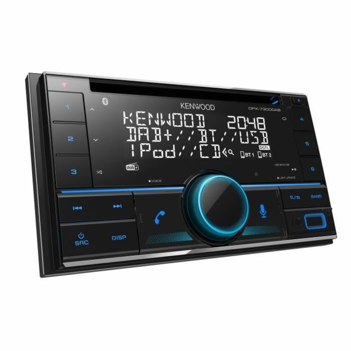 Radio CD para Coches Kenwood DPX-7300DAB Negro 1