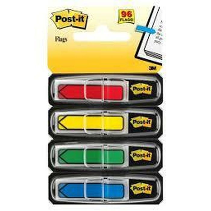 Set de Notas Adhesivas Post-it Index 12 x 43,1 mm Multicolor 96 Hojas (6 Unidades) 1