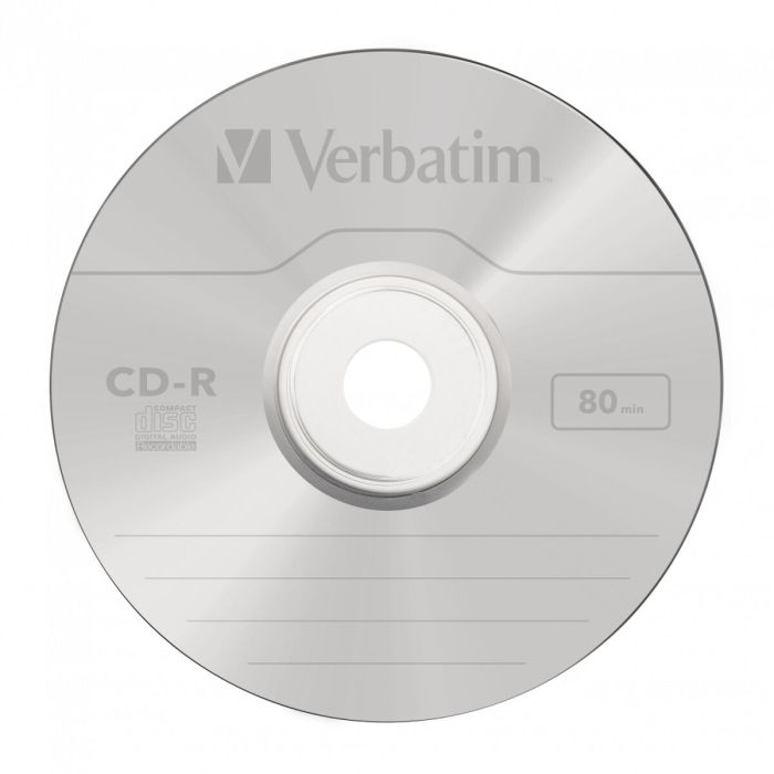 CD-R Verbatim Music 10 Unidades 80' 16x 1