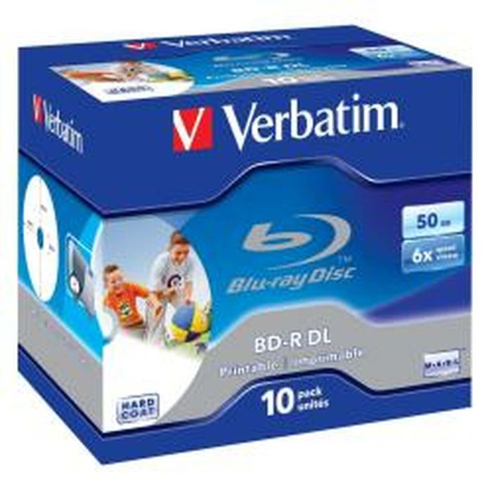 Blu-Ray BD-R Verbatim 43736 6x 50 GB 10 Unidades 1
