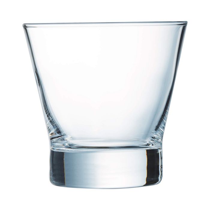 Set de Vasos Arcoroc Shetland Transparente Vidrio 12 Unidades (250 ml) 4