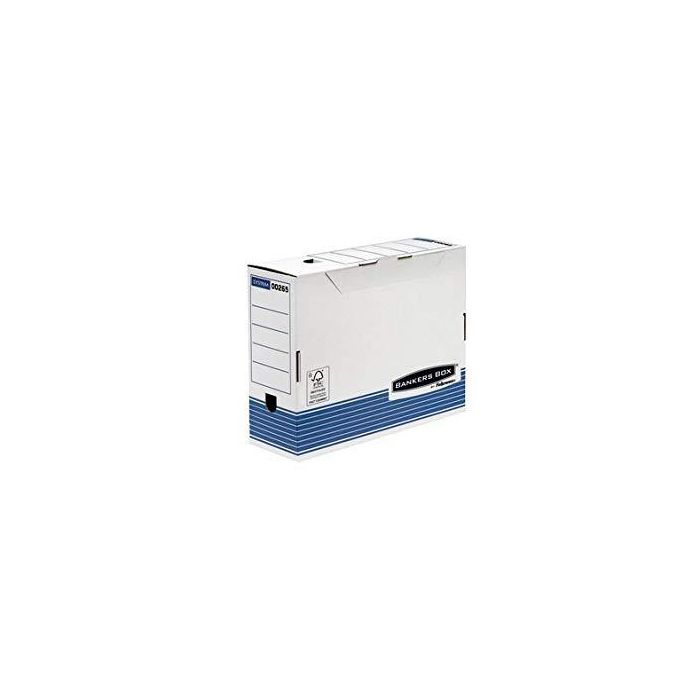 Fellowes Caja de archivo definitivo a4 100mm azul Fellowes Caja de archivo definitivo a4 100mm azul
