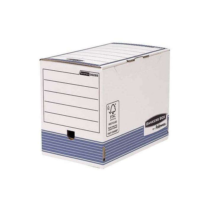 Fellowes Caja de archivo definitivo a4 200mm azul Fellowes Caja de archivo definitivo a4 200mm azul
