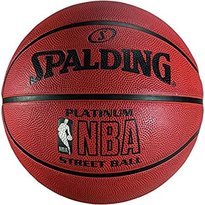 Balón de Baloncesto Spalding NBA PLATINUM 40662 Marrón 7 Cuero 0