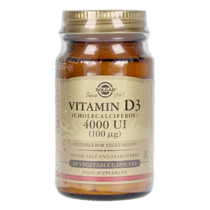 Vitamina D3 Solgar E52907 Cápsulas vegetales (60 uds) 1