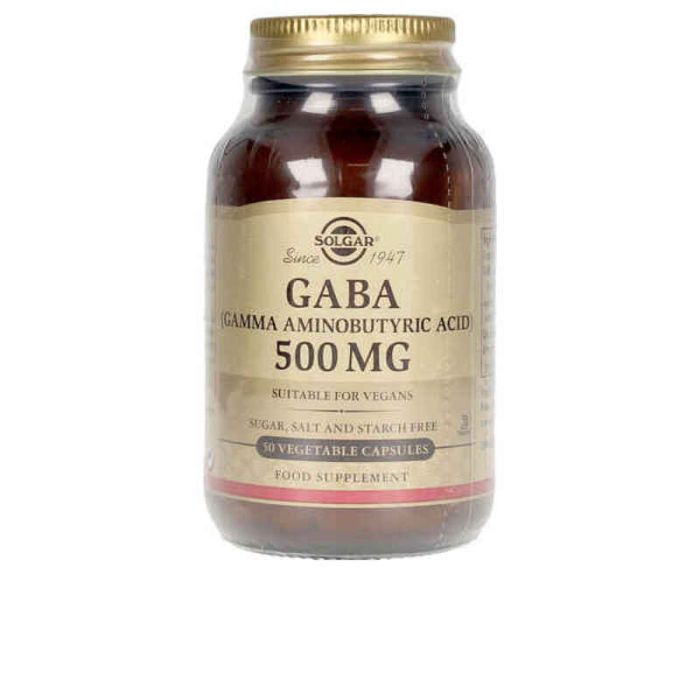 Solgar Gaba 500 mg. Cápsulas Vegetales Solgar Gaba 500 mg. Cápsulas Vegetales