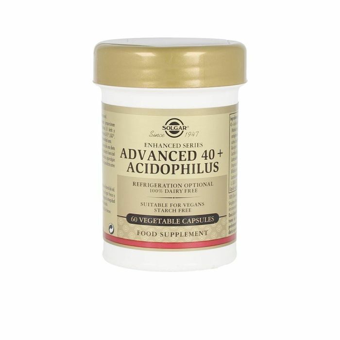 40 plus acidophilus avanzado cápsulas vegetales 60 u