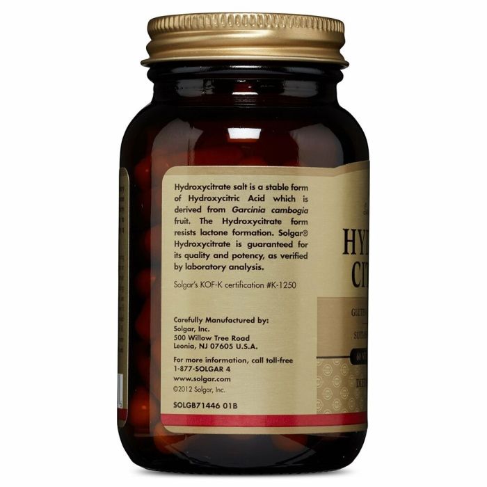 Hidroxicitrato Solgar 500 mg 2 Hidroxicitrato Solgar 500 mg 2