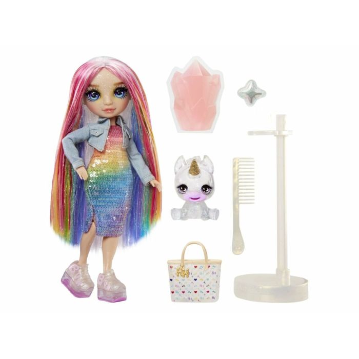 Muñeca con Mascota MGA Amaya Rainbow World 22 cm Articulada 7