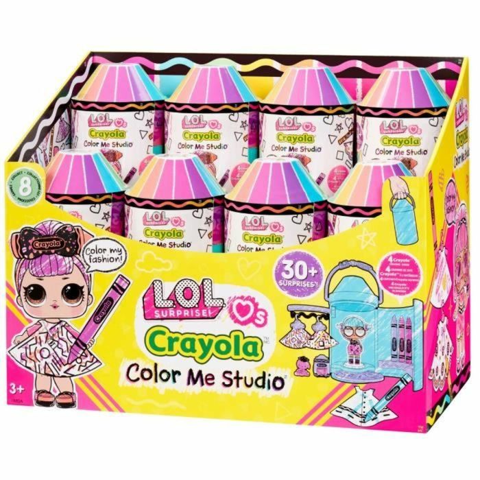 Muñeca LOL Surprise! Loves CRAYOLA Color Me Studio 1