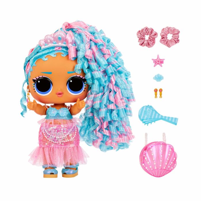 Mu eca LOL Surprise Big Baby Hair Hair Hair Doll Splash Queen