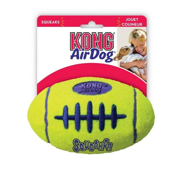 Kong Airdog Squeaker Football Tennis Large Asfb1
