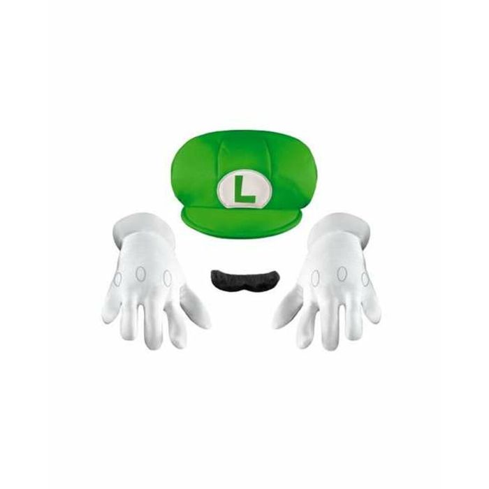 Accesorio para Disfraz Super Mario Kit Luigi 4 Piezas