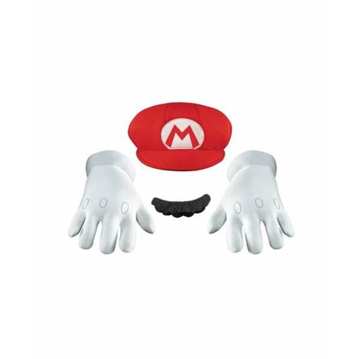 Disfraz para Adultos Nintendo Super Mario 3 Piezas