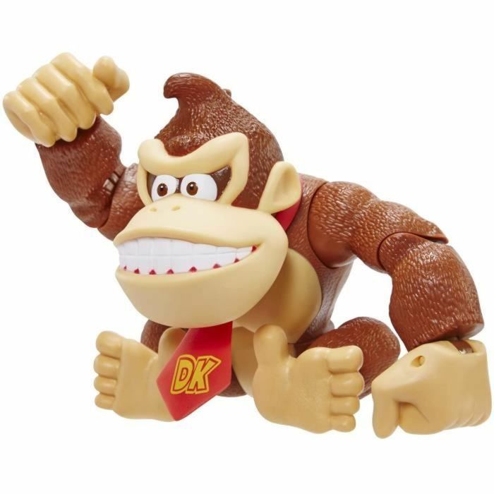 Figura Articulada Jakks Pacific Donkey Kong Super Mario Bros Plástico 3