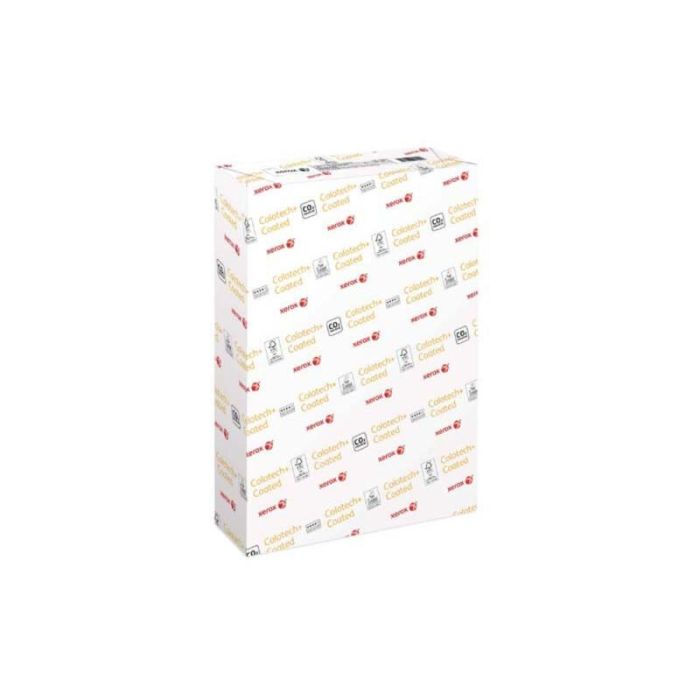 Xerox Papel Colotech + Gloss Din A4 130 gr Estucado 2 Caras Paquete 500H Blanco Brillo Xerox Papel Colotech + Gloss Din A4 130 gr Estucado 2 Caras Paquete 500H Blanco Brillo