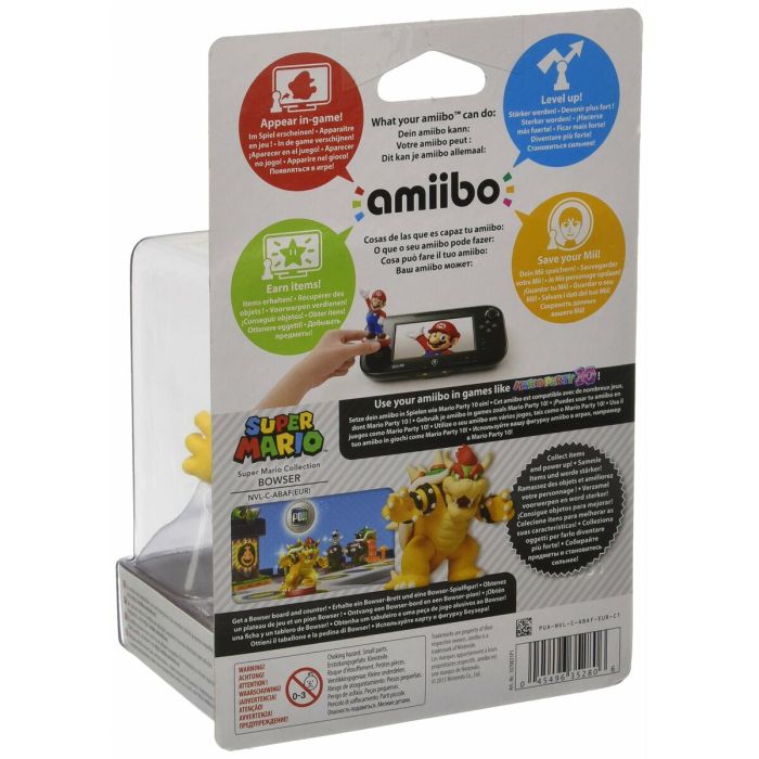 Figura Coleccionable Amiibo Bowser Super Mario Collection Interactiva 7