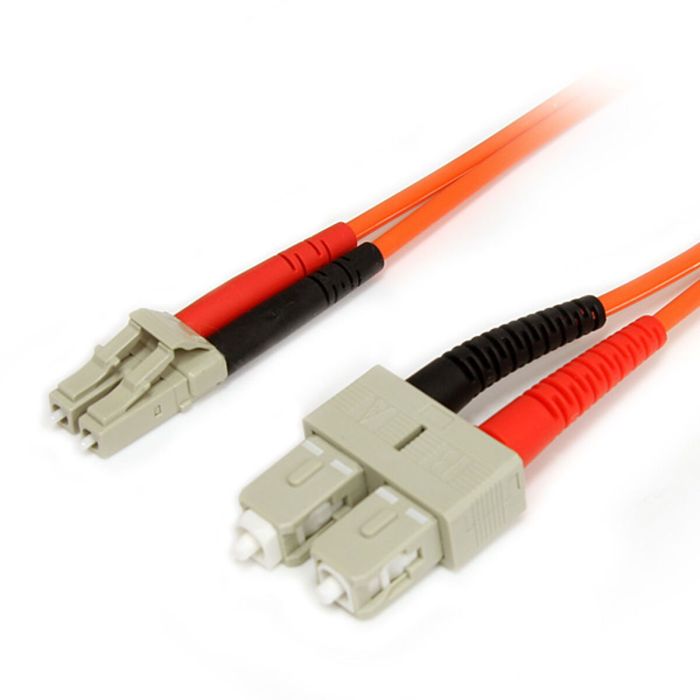 Cable fibra óptica Startech FIBLCSC2 2 m Naranja