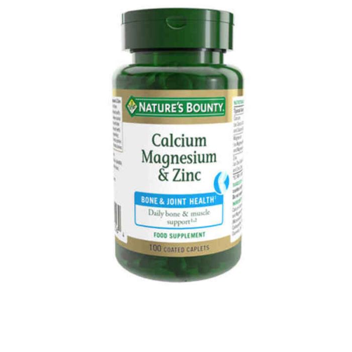 Suplemento para articulaciones Calcium, Magnesium and Zinc Nature's Bounty