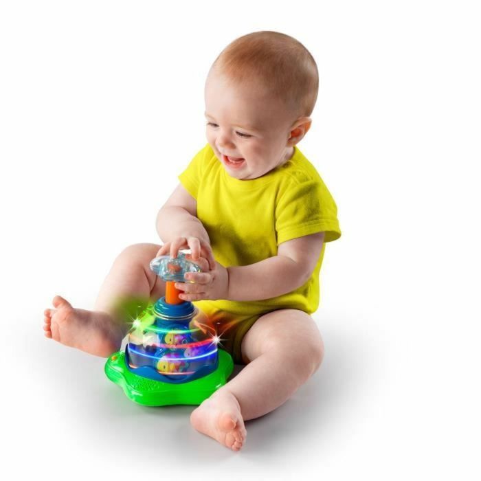 Juguete de bebé Bright Starts Musical Star Toy Press & Glow Spinner 2