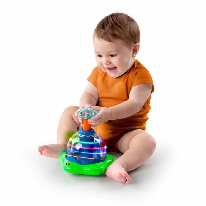 Juguete de bebé Bright Starts Musical Star Toy Press & Glow Spinner 1