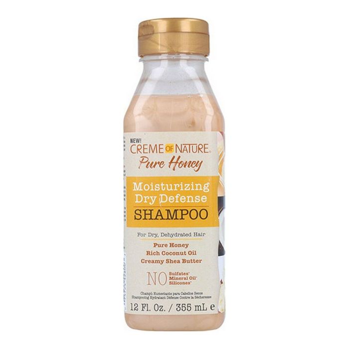 Champú Pure Honey Moisturizing Dry Defense Creme Of Nature (355 ml)