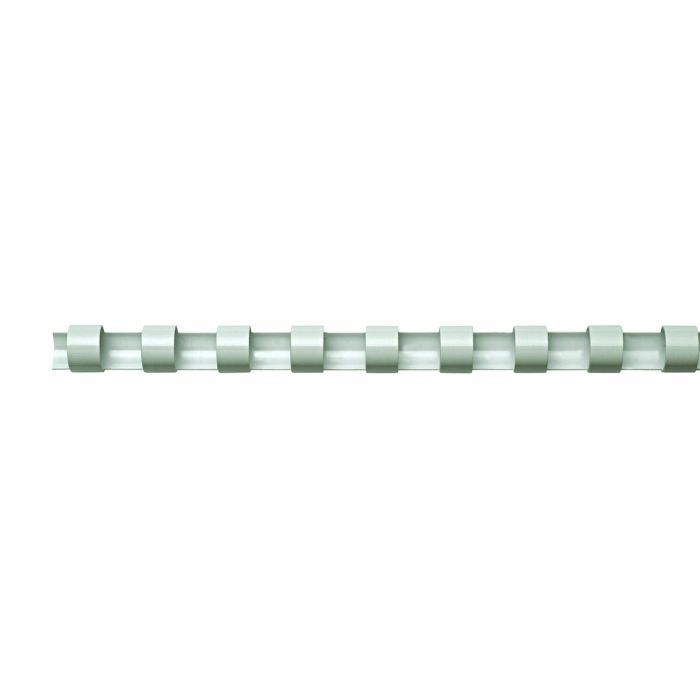 Espirales para Encuadernar Fellowes 100 Unidades Blanco PVC Ø 12 mm
