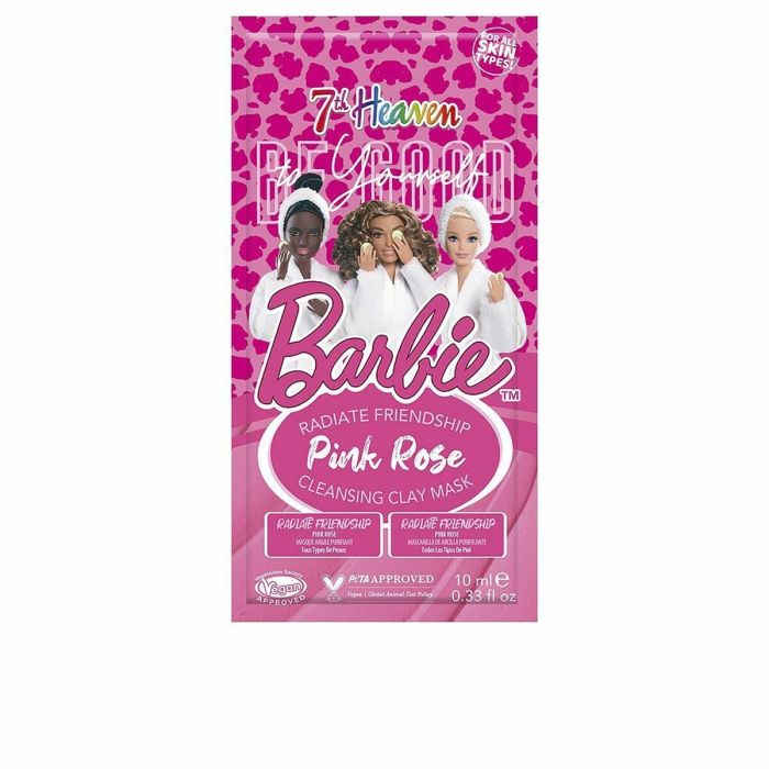 Barbie pink rose clay mask 10 ml