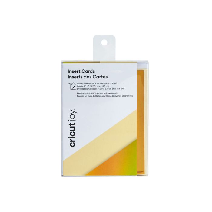 Tarjetas de Inserción para Plotter de corte Cricut Joy