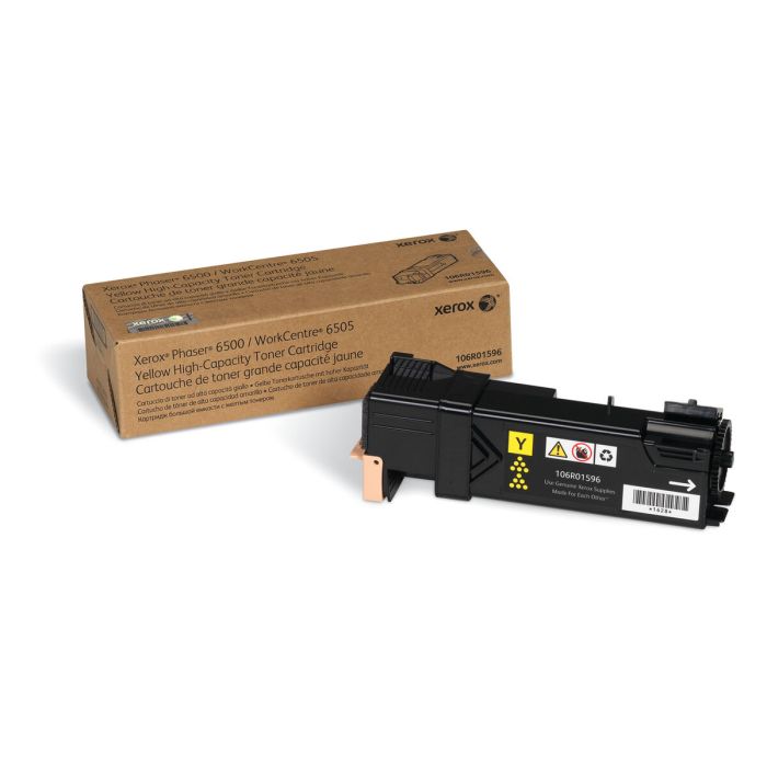 XEROX Phaser 6500 Toner Amarillo (2.500 Pag.) XEROX Phaser 6500 Toner Amarillo (2.500 Pag.)