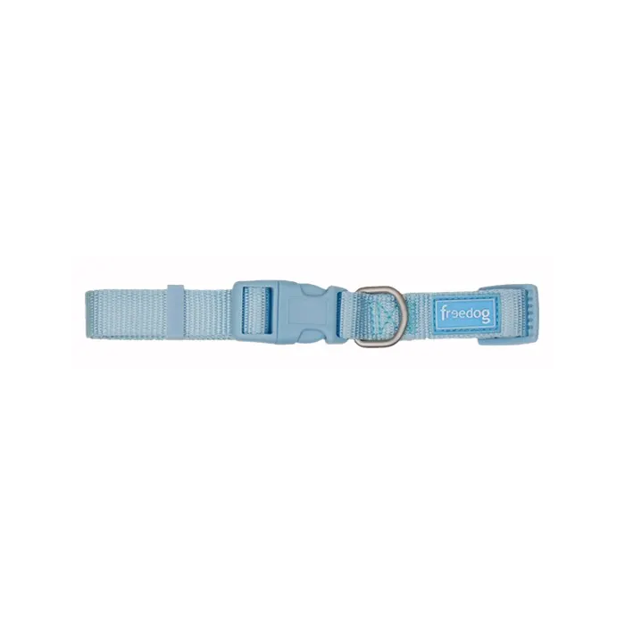 Freedog Collar Nylon Basic Azul Cielo 0.8 X 10-20 cm