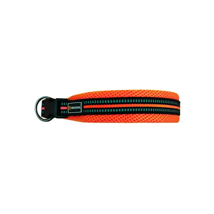 Freedog Collar Soft Sport Naranja 25 mm X 38-66 cm