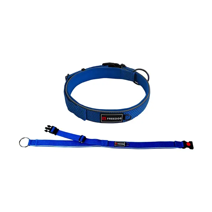 Freedog Collar Nylon Extreme Azul 30 mm X 51-71 cm