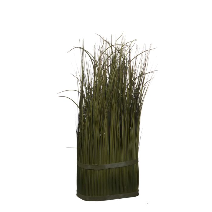 Planta Artificial Onion Grass Verde Plástico