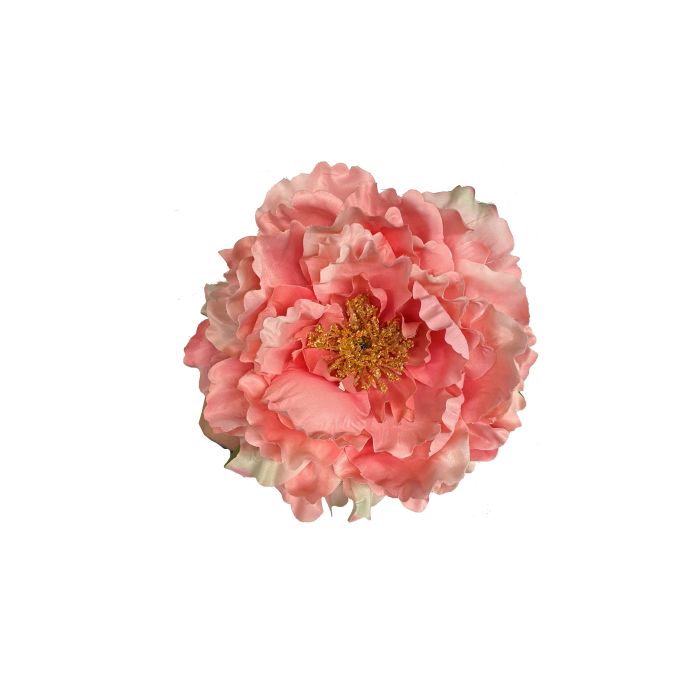 Flor Flamenca Cabeza de Peonia Naranja Flor Flamenca Cabeza de Peonia Naranja
