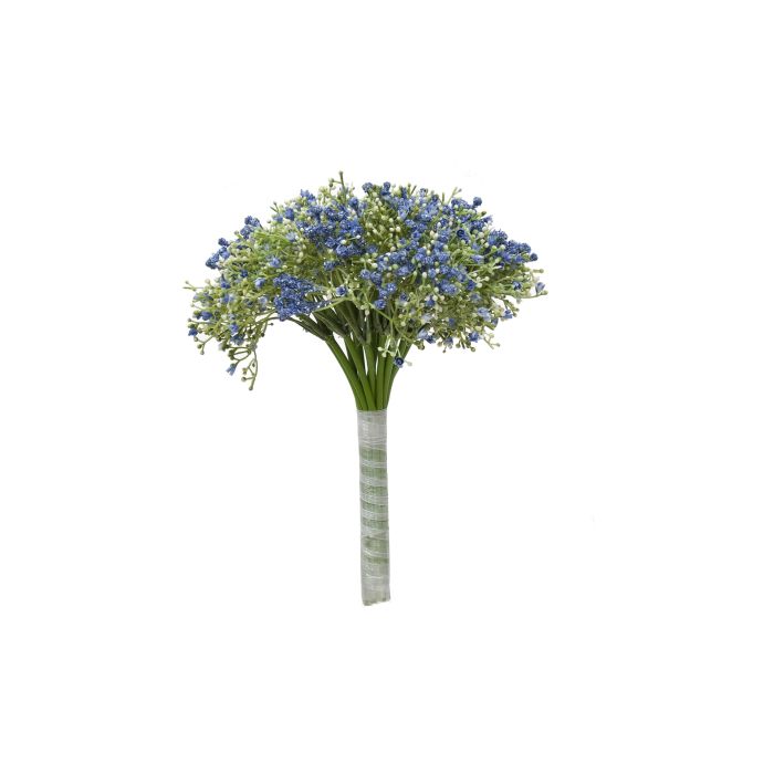 Relleno Artificial Bouquet de Gypso Azul Plástico