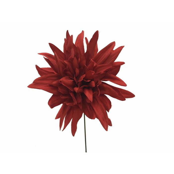 Flor Flamenca Pick de Dahlia Rojo